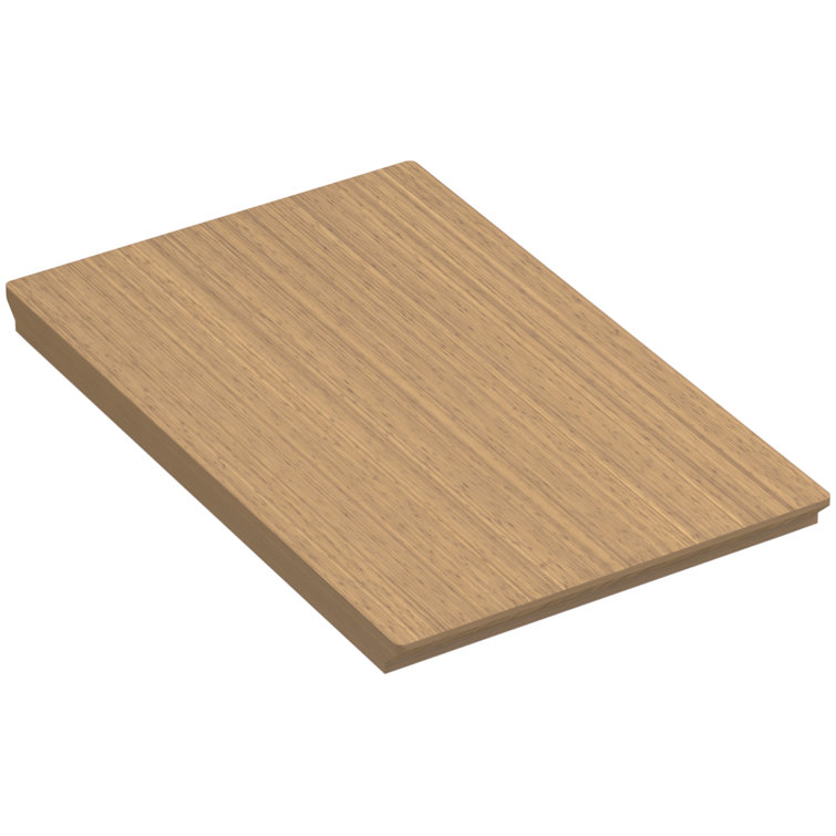 Prolific Rectangular Bamboo Cutting Board for Kitchen Sink