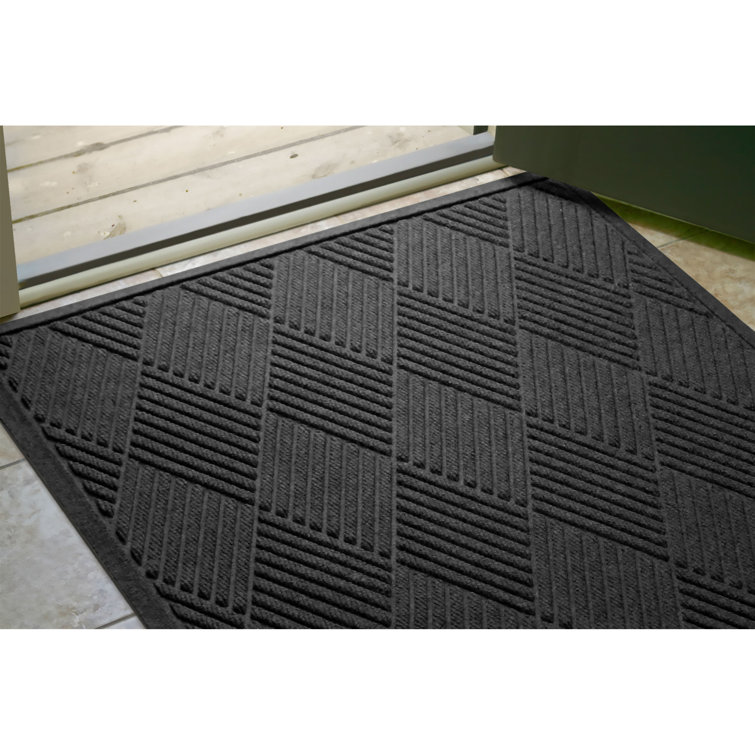 Eco-Friendly Charcoal Polypropylene Outdoor Runner Mat 59"x35"