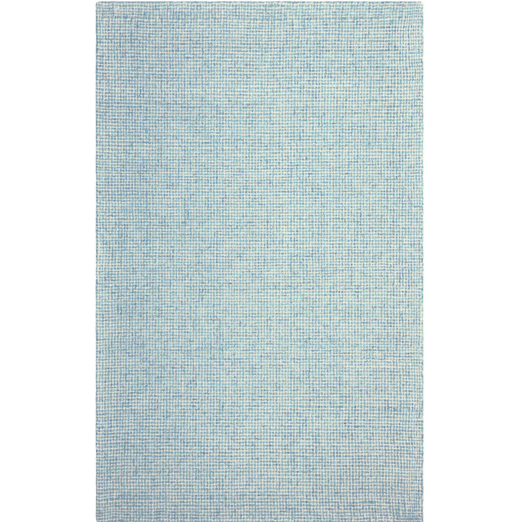Harrison Hand-Tufted Wool Denim Rectangular Area Rug