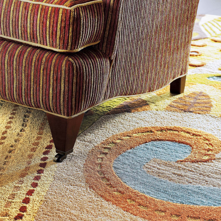 Bloomsbury Hand-Tufted Multicolor Wool Art Rug, 4' x 6'