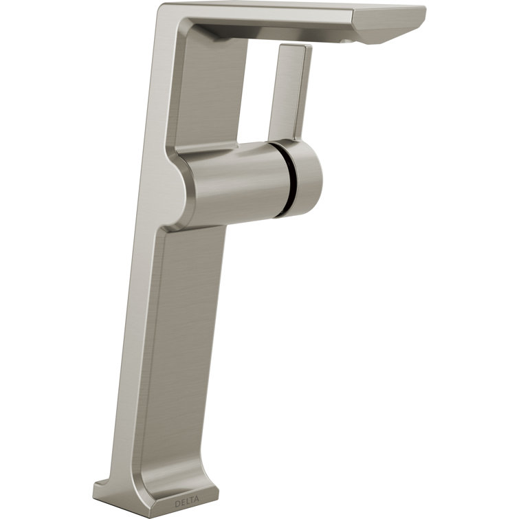 Modern Stainless Steel Single Hole Vessel Bathroom Faucet