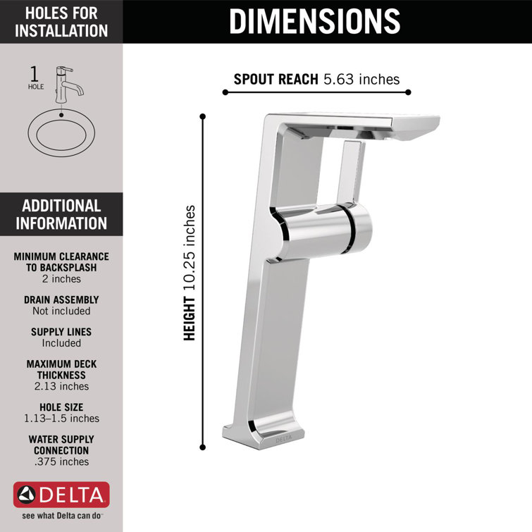 Sleek Modern Vessel Bathroom Faucet in Lumicoat Chrome