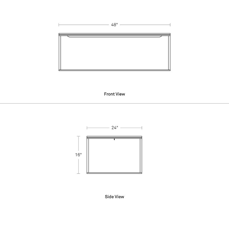 Minimalist Black Metal and Wood Rectangular Coffee Table with Storage