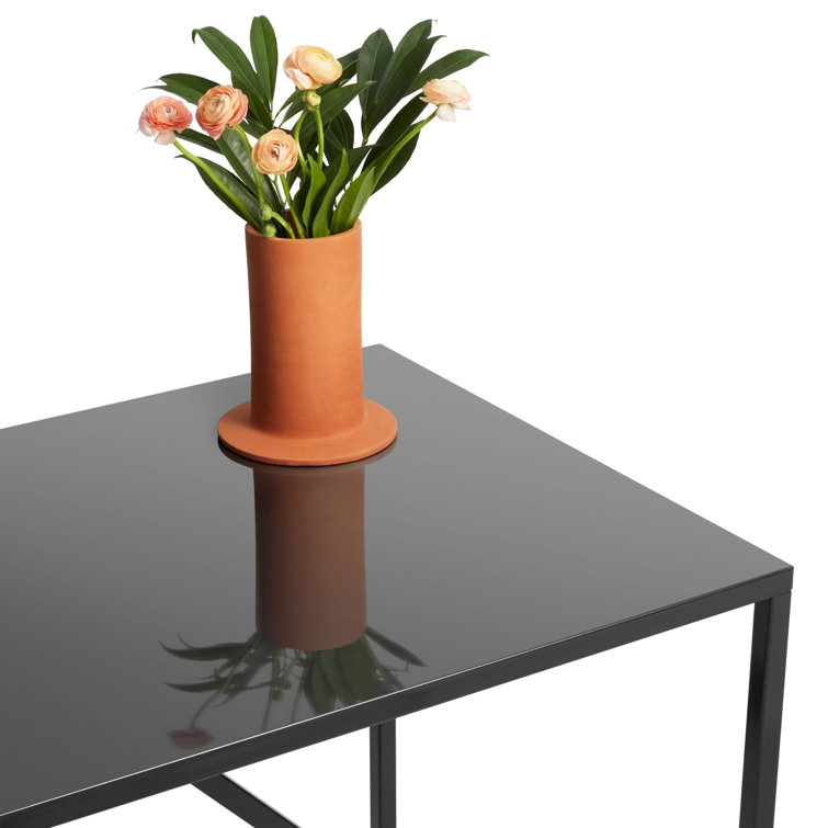 Slate Strut 90" Rectangular Wood Dining Table