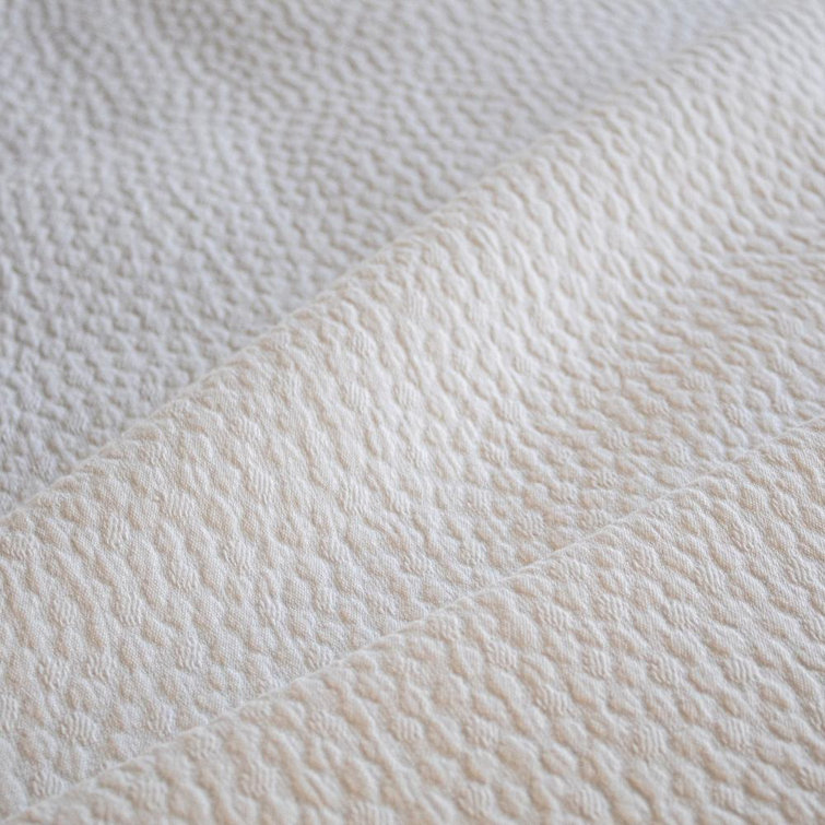 White King Cotton Textured Matelasse Coverlet Set