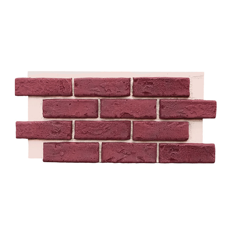 22.25'' x 11.25'' Multi Color Faux Brick Wall Panel