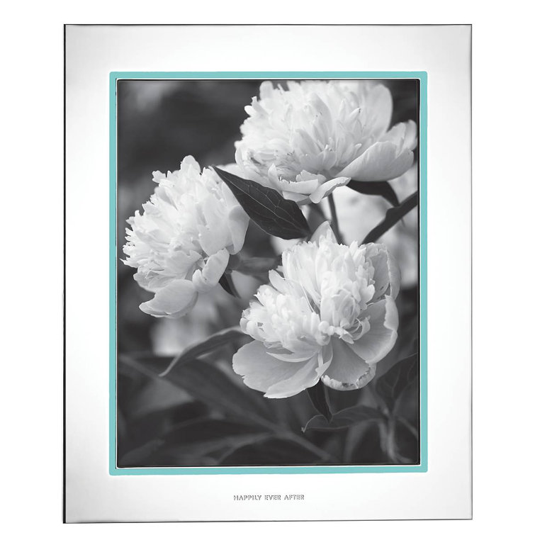 Elegant Silver Plated 8x10 Tabletop Picture Frame