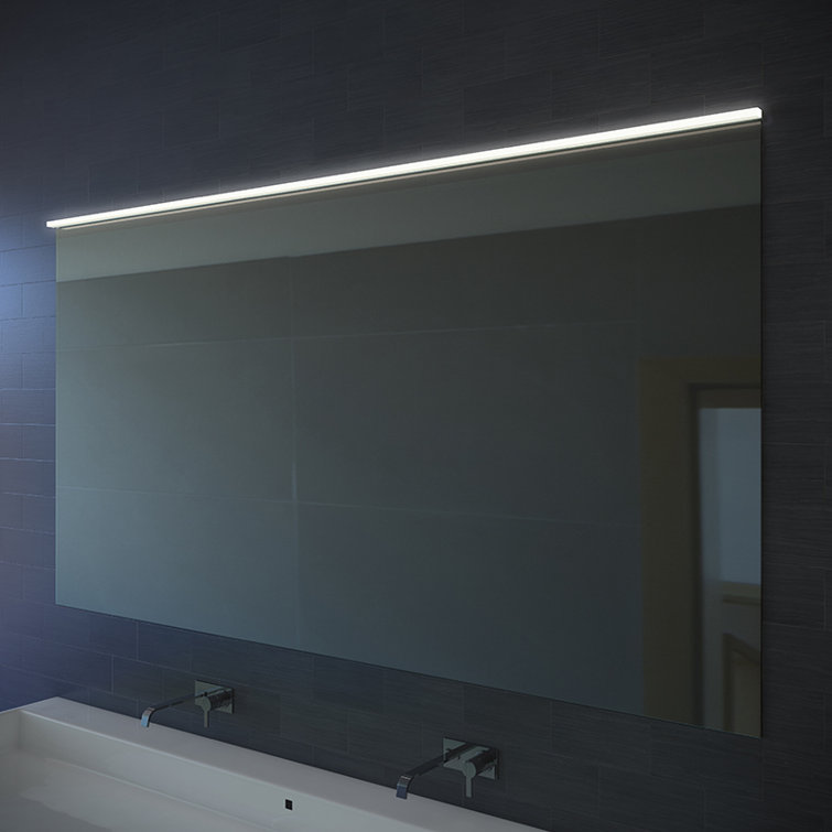Bright Satin Aluminum 60" Dimmable LED Bath Bar