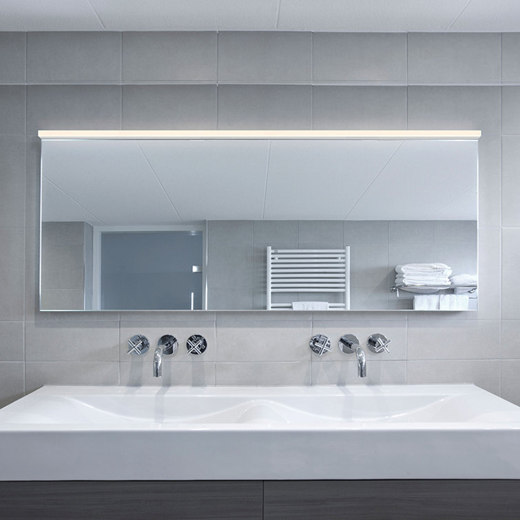 Stix Plus 60'' Bright Satin Aluminum Dimmable LED Bath Bar