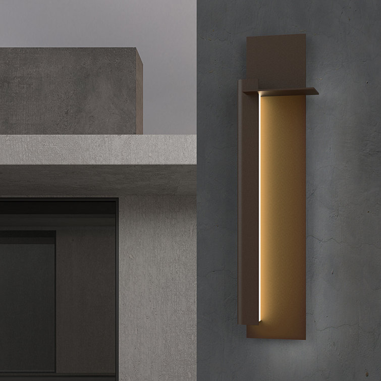 30" White Aluminum Dimmable LED Wall Sconce