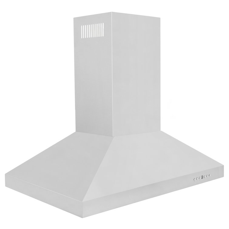 30'' Stainless Steel Convertible Island Range Hood