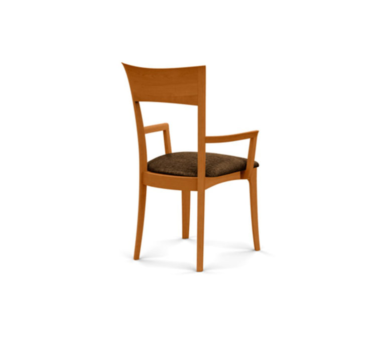 Ingrid Natural Cherry Upholstered Dining Chair