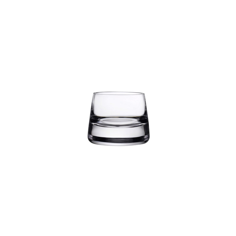 Clear Lead-Free Crystal Votive Candle Holders, Set of 2