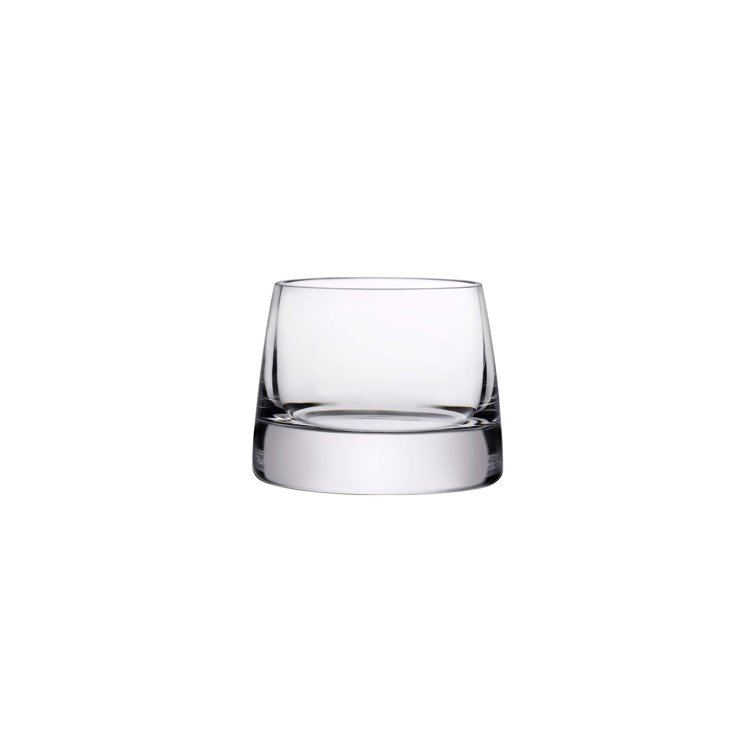 Artisanal Clear Crystal Votive Holder Set