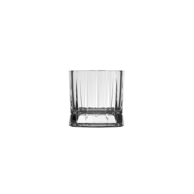 Nude Wayne Lead-Free Crystal Whiskey Glasses Set of 4