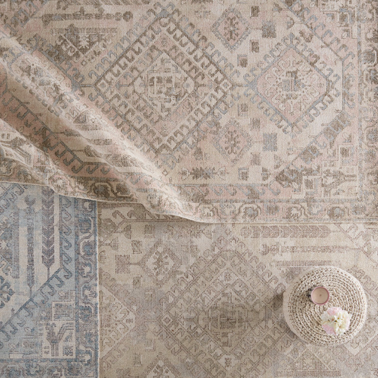 Handmade Red Wool Oriental 8' x 10' Rug