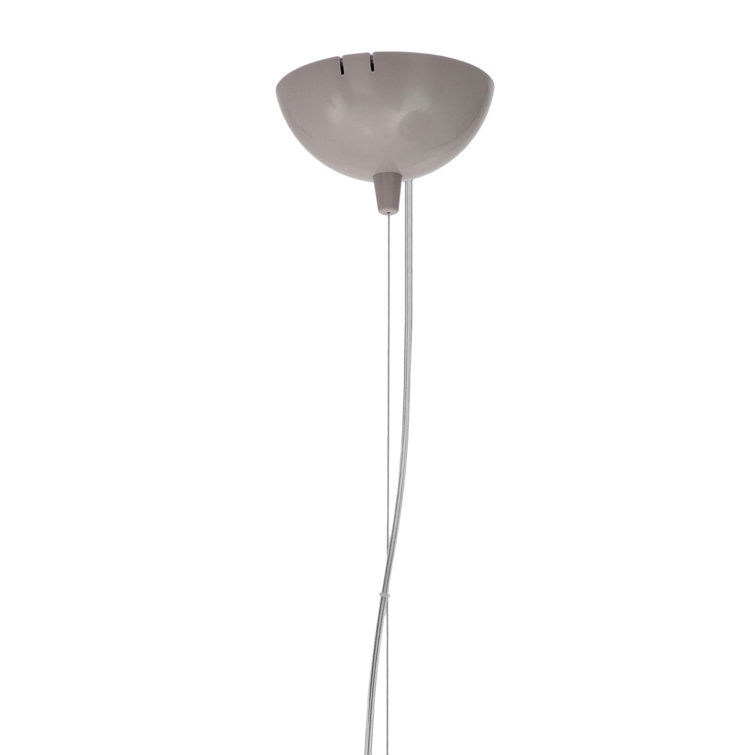 Bellissima Matte White LED Pendant Bowl Light