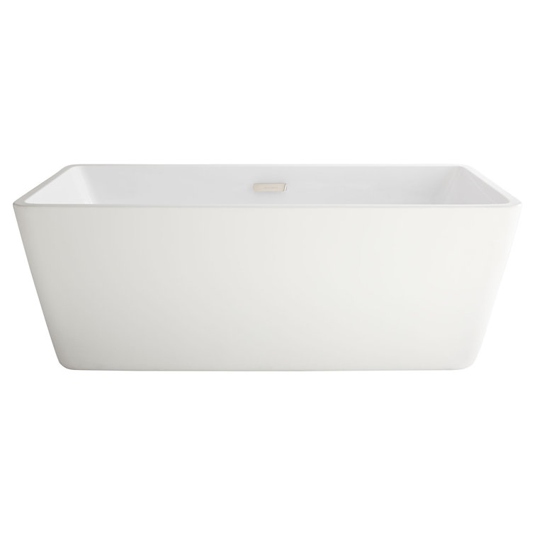 Brushed Nickel Round Pop-Up Tub Drain Kit with Overflow