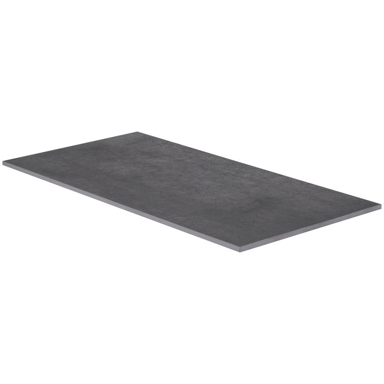 Forge Black Matte 12x24 Porcelain Floor and Wall Tile