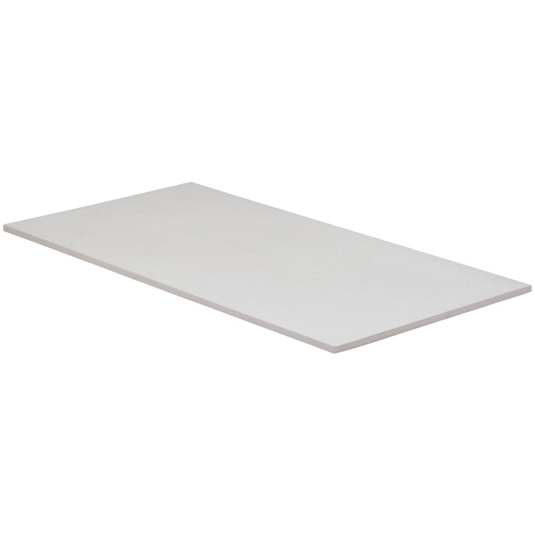 Light Gray 12x24 Matte Porcelain Tile with Stone Look