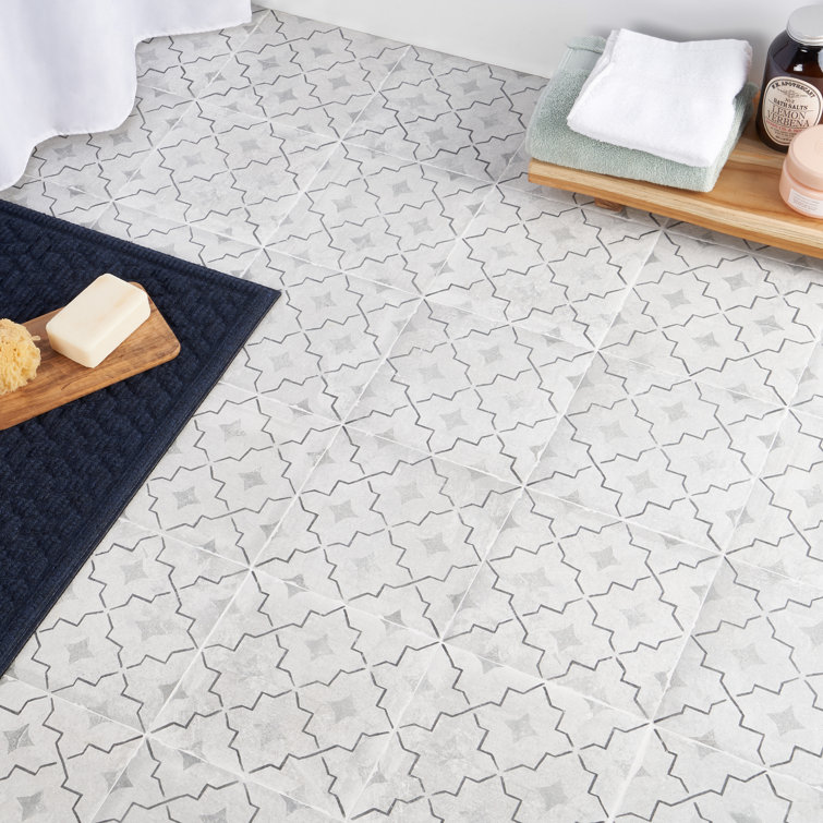 Patras 8x8 Multicolor Matte Porcelain Floor and Wall Tile