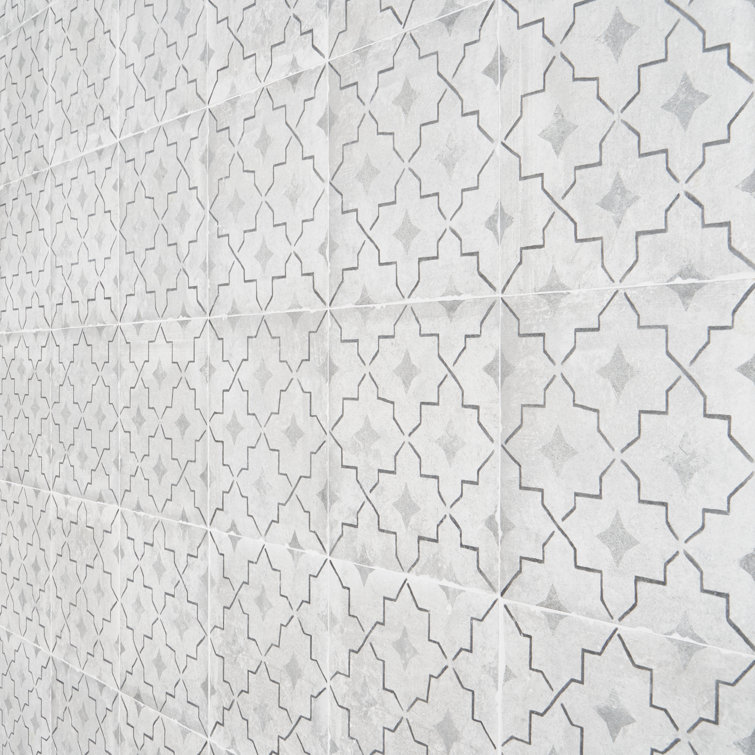 Patras 8x8 Multicolor Matte Porcelain Floor and Wall Tile