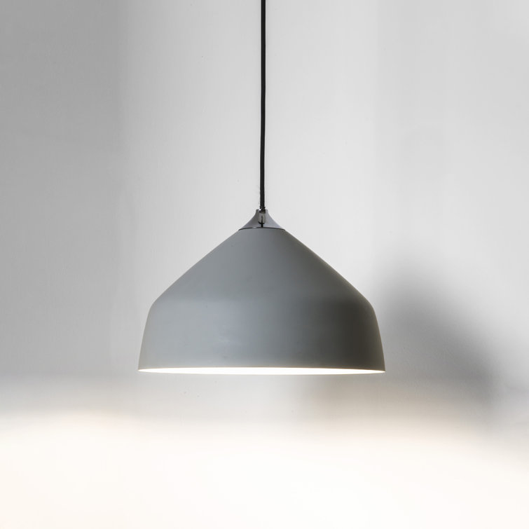 Astro Modern Matt Black Cone Pendant Light 81"x11.81"