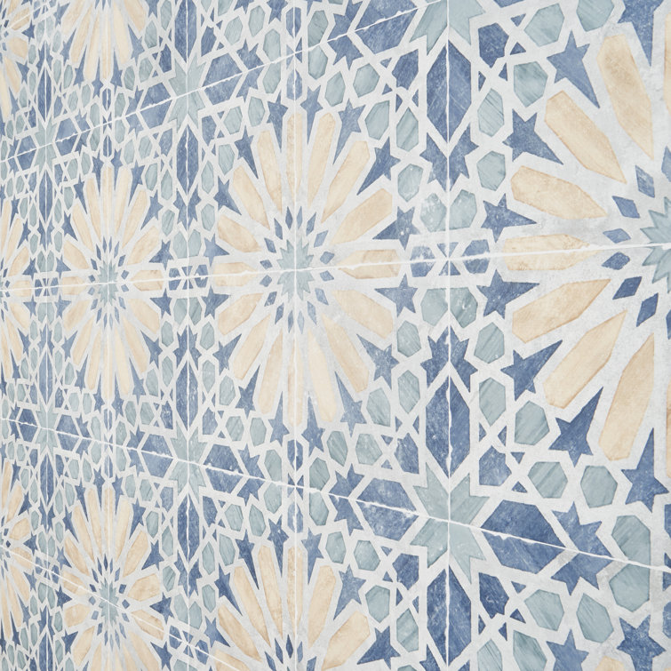 Patras 8x8 Multicolor Matte Porcelain Floor and Wall Tile