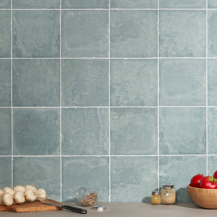 Patras Green 8x8 Matte Porcelain Floor and Wall Tile