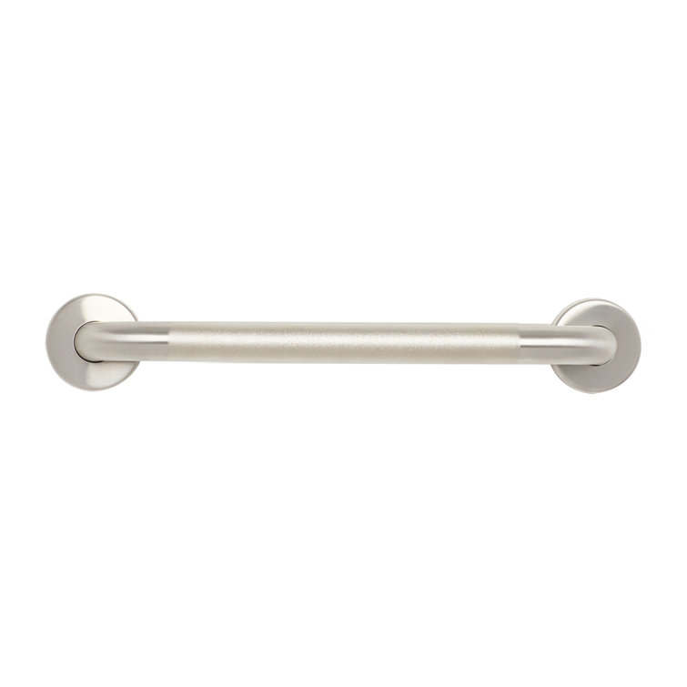 18'' Stainless Steel Wall Mounted Bathroom Grab Bar with Peened Grip
