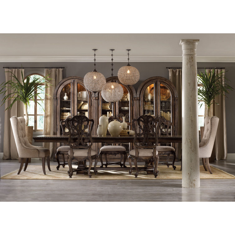 Grand Rhapsody Extendable Dining Table in Rustic Reclaimed Wood