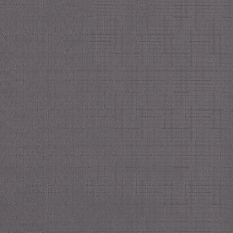 Charcoal Blackout Rod Pocket Window Curtain Panel