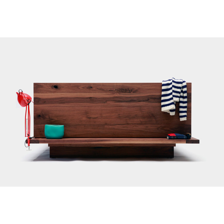 ARTLESS SQ Queen Platform Bed with Wood Frame