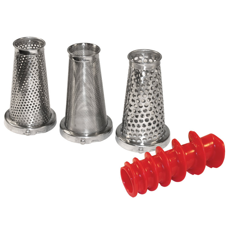 Stainless Steel 4-Piece Sauce Maker Accessory Kit