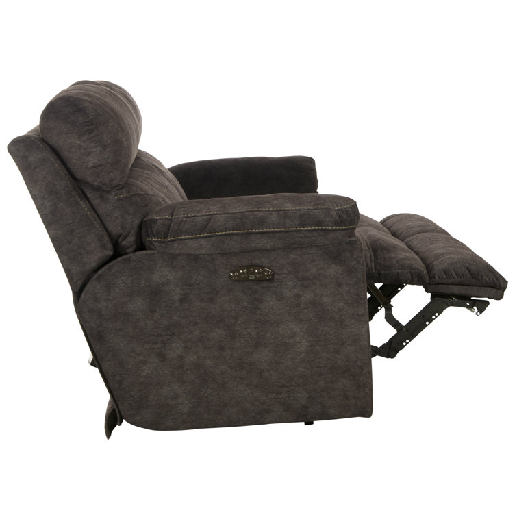 Sedona Smoke 90.5" Power Reclining Sofa with USB Cup Holder