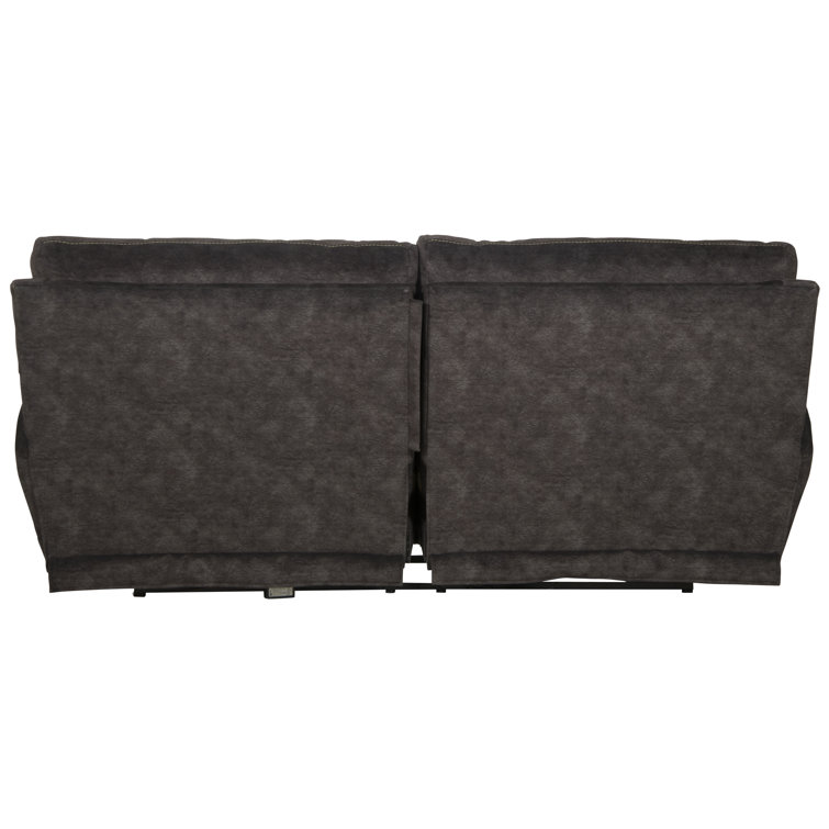 Sedona Smoke 90.5" Power Reclining Sofa with USB Cup Holder
