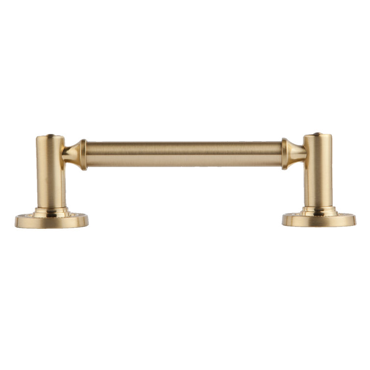 Minted Satin Brass 4" Center to Center Bar Pull