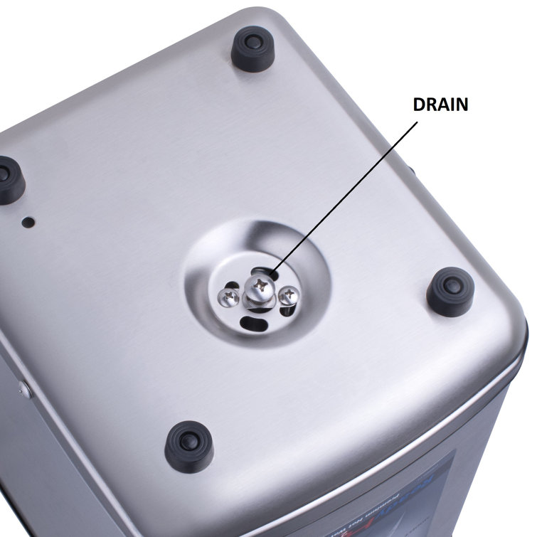 Brushed Nickel Dual Lever Instant Hot Water Dispenser System