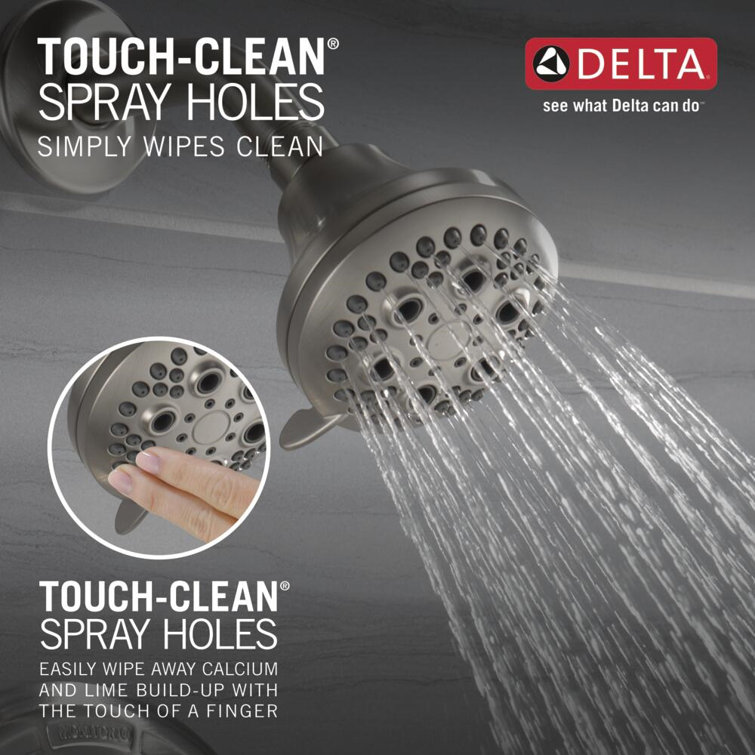 Contemporary Stainless Steel Single-Function Shower Faucet Set