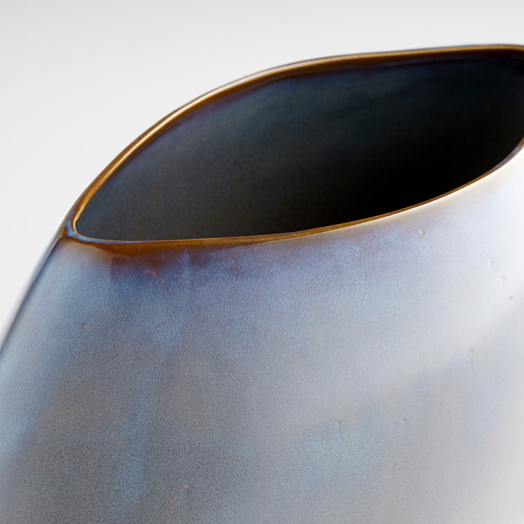 Rossi Granite Ceramic Decorative Table Vase