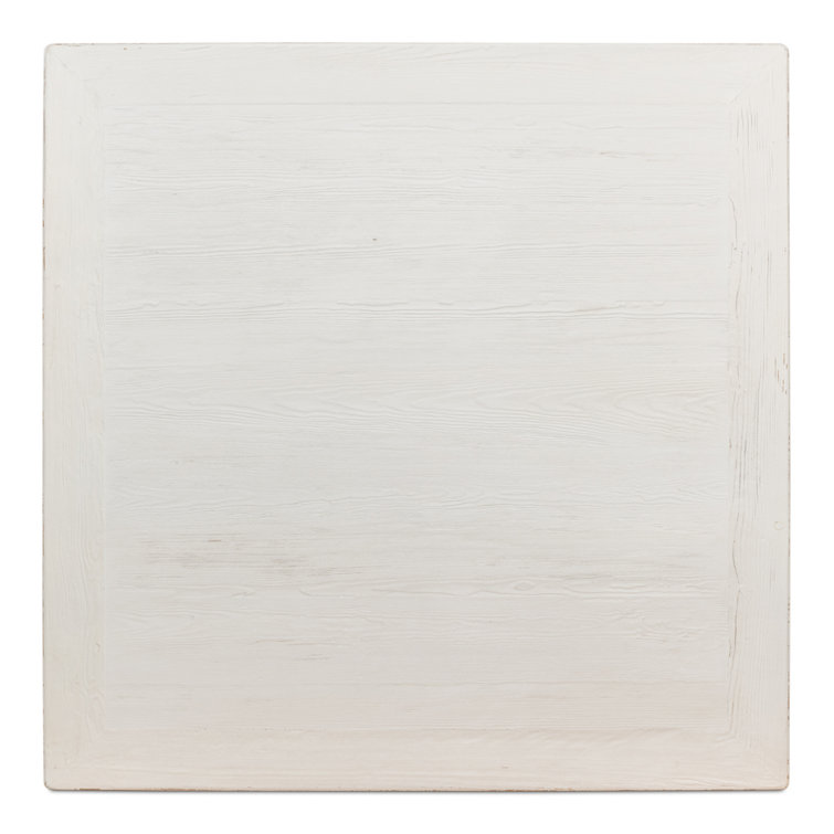 White Pine Chinese-Inspired Square Coffee Table
