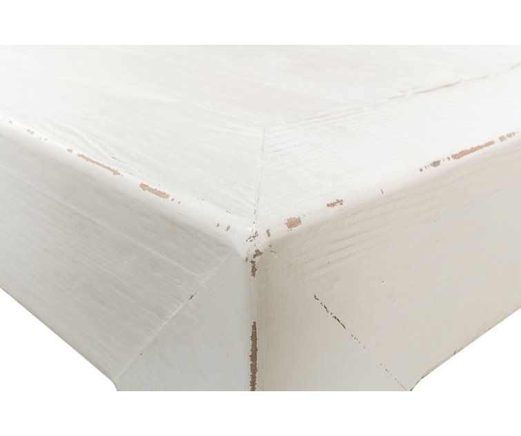 White Pine Chinese-Inspired Square Coffee Table