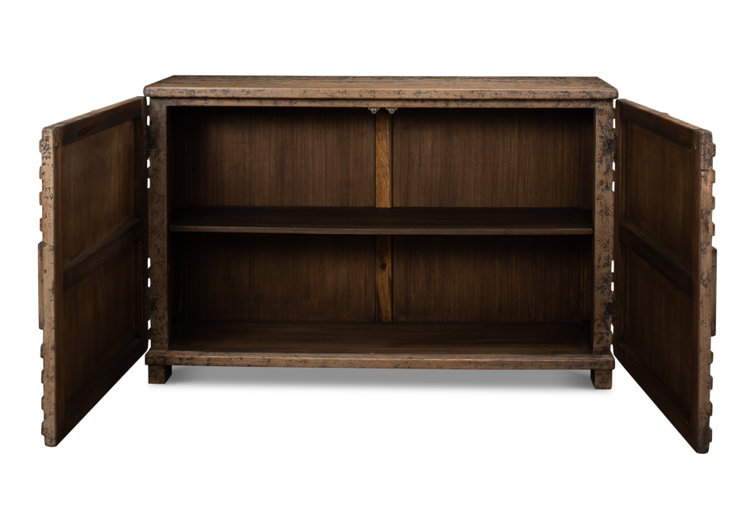 Saint Entrance 53'' Tan Solid Pine Wood Sideboard
