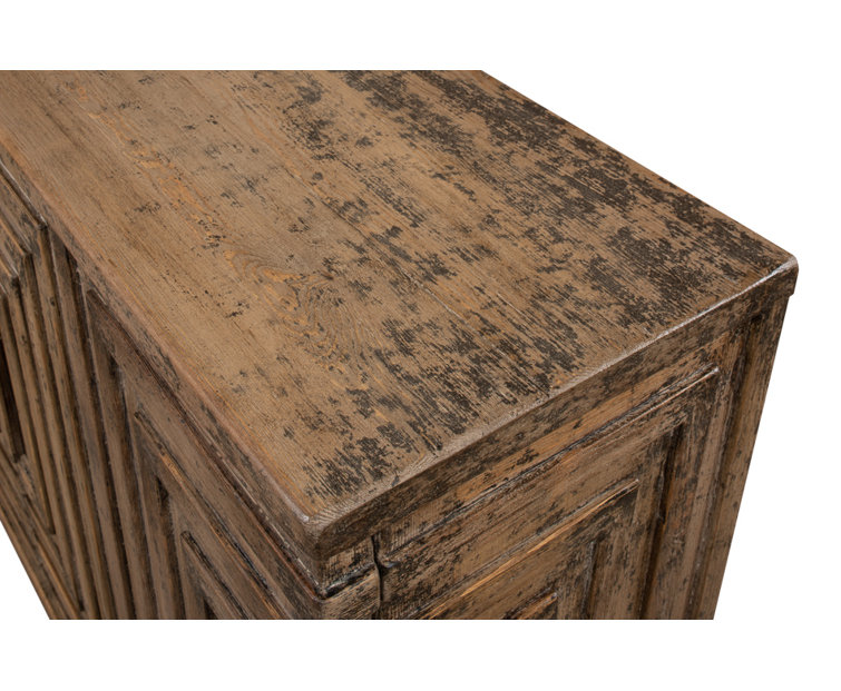 Saint Entrance 53'' Tan Solid Pine Wood Sideboard