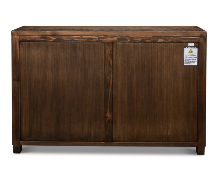 Saint Entrance 53'' Tan Solid Pine Wood Sideboard