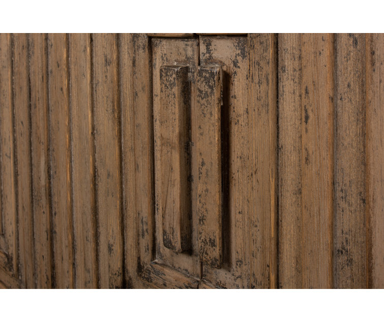 Saint Entrance 53'' Tan Solid Pine Wood Sideboard
