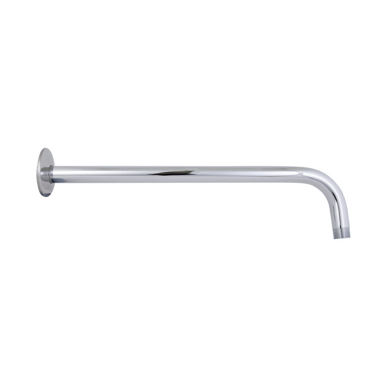 Polished Chrome 14.5-inch Steel Wall-Mounted Shower Arm