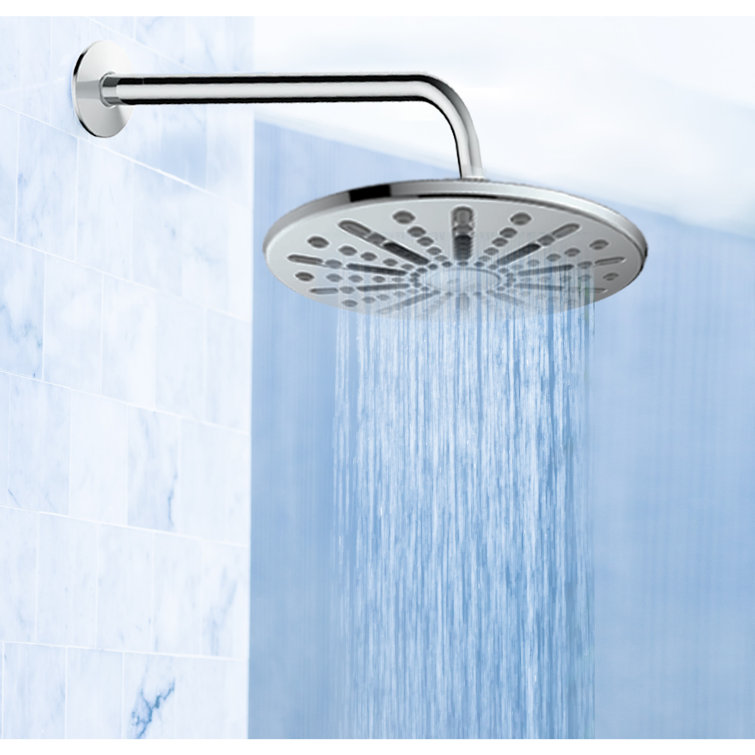 Polished Chrome 14.5-inch Steel Wall-Mounted Shower Arm