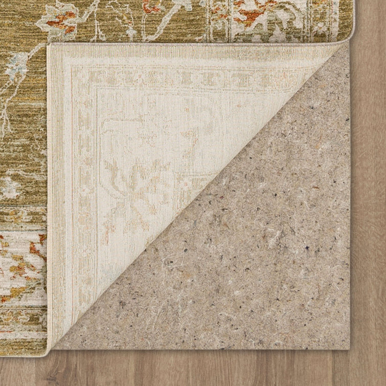 Handmade Brown Rectangular Synthetic Stain-resistant Area Rug