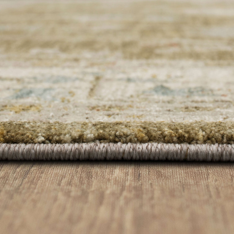 Handmade Brown Rectangular Synthetic Stain-resistant Area Rug